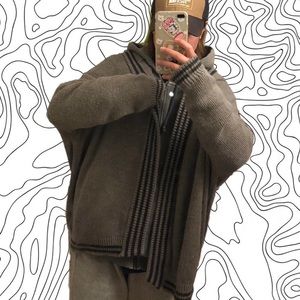 Urban Outfitters Open Front Hooded Cardigan